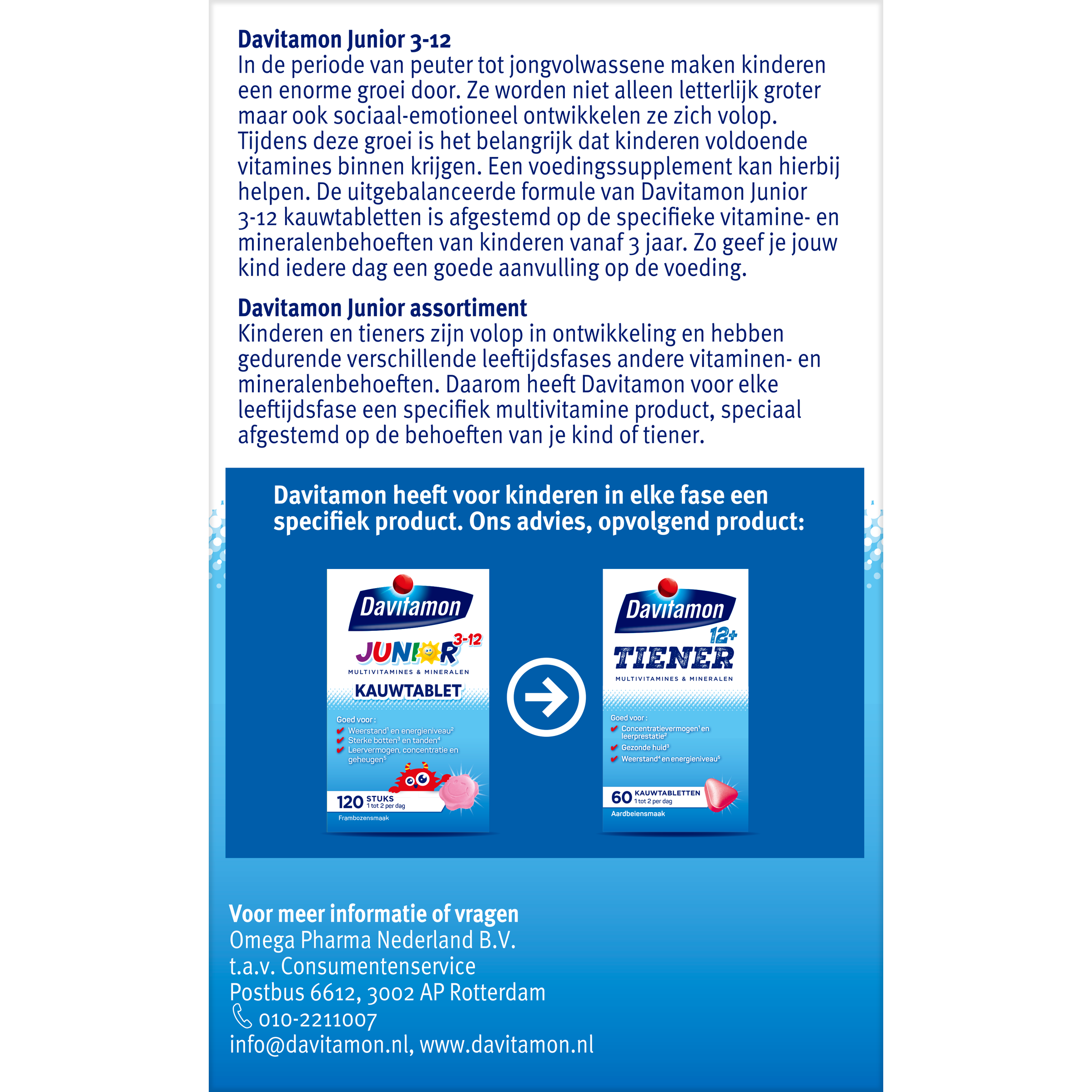 Davitamon Junior 3-12 framboos - Afbeelding 6