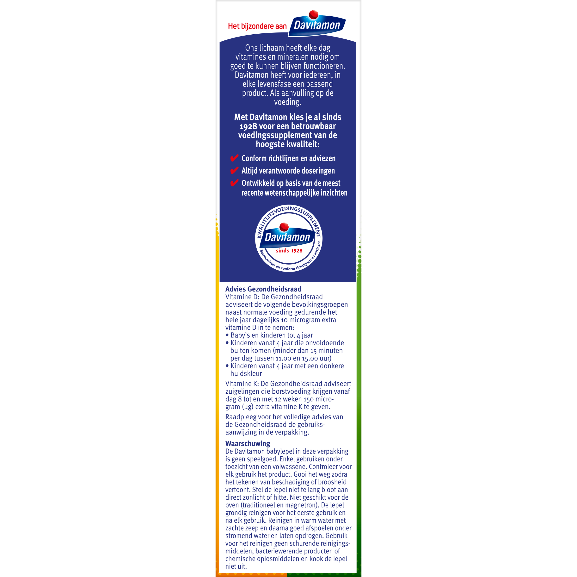 Davitamon Baby vitamine D & K 25mcg - Afbeelding 2