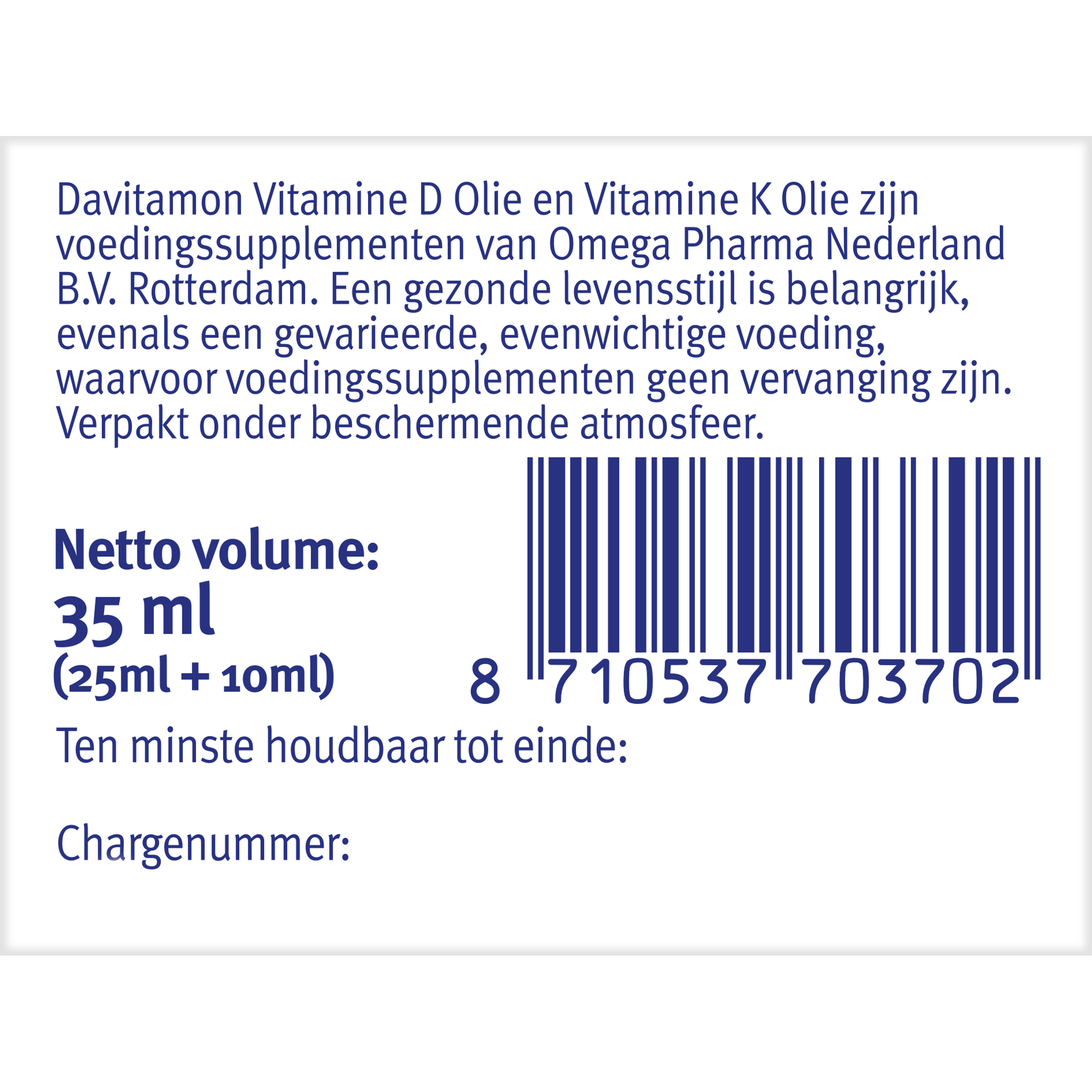 Davitamon Baby vitamine D & K 25mcg - Afbeelding 5