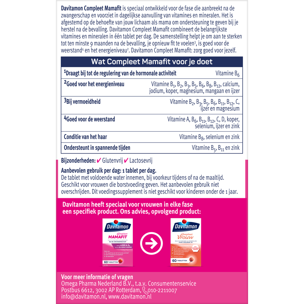 Davitamon Mama fit - Afbeelding 3