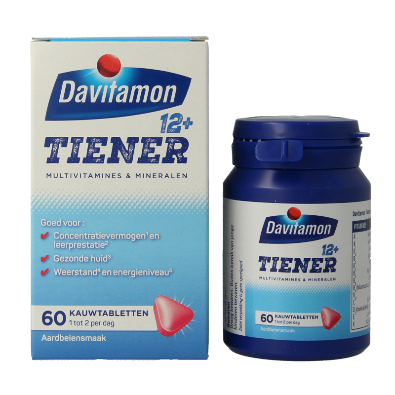 Davitamon Tiener boost 12+ aardbei - Afbeelding 2