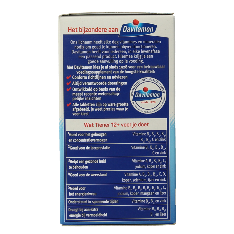 Davitamon Tiener boost 12+ aardbei - Afbeelding 3