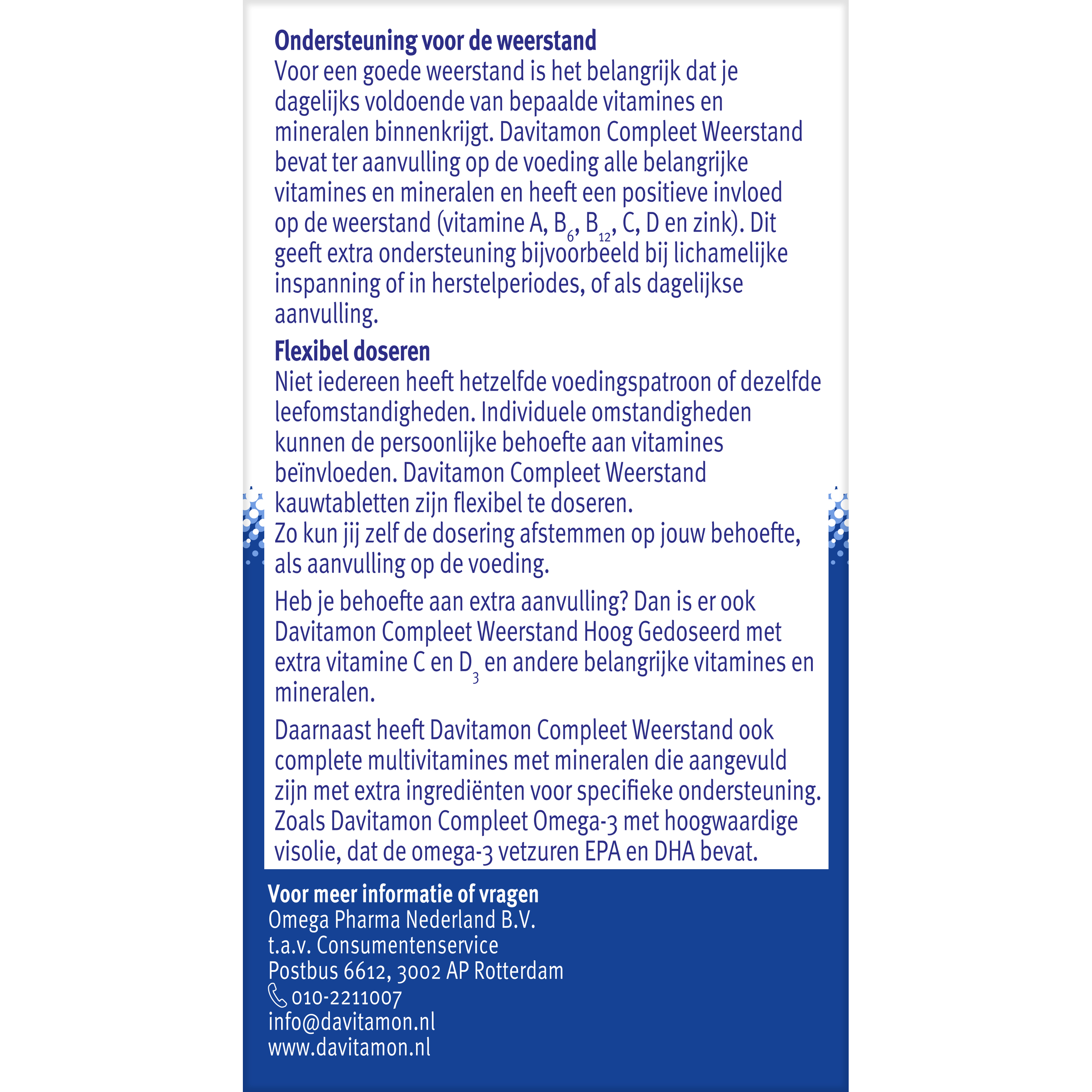 Davitamon Compleet weerstand kauwvitamines bosvruchten - Afbeelding 6