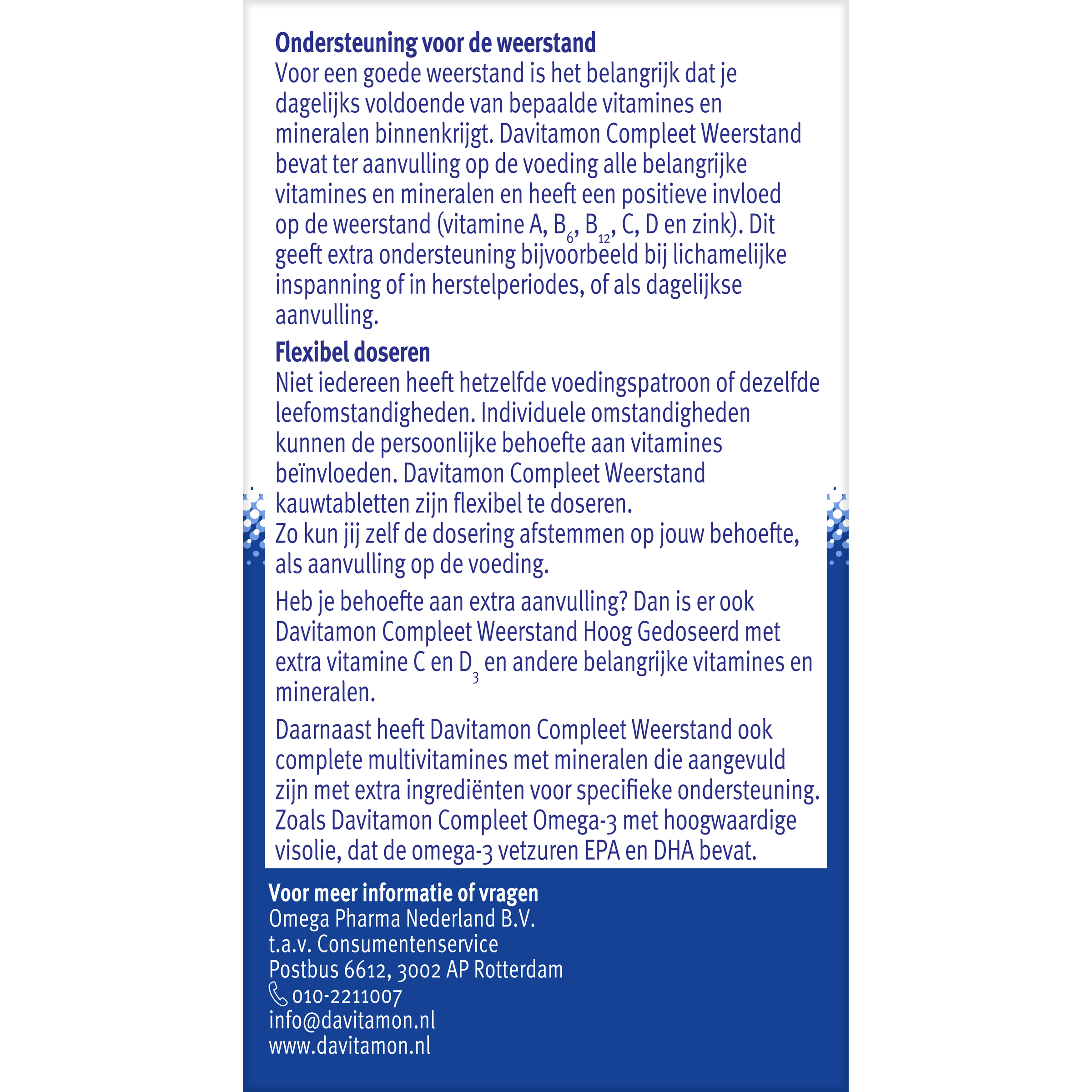 Davitamon Compleet weerstand kauwvitamines aardbei - Afbeelding 6