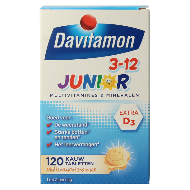 Davitamon Junior 3-12 multifruit