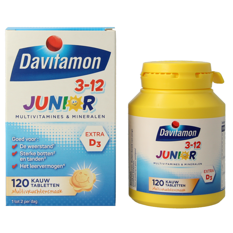 Davitamon Junior 3-12 multifruit - Afbeelding 2