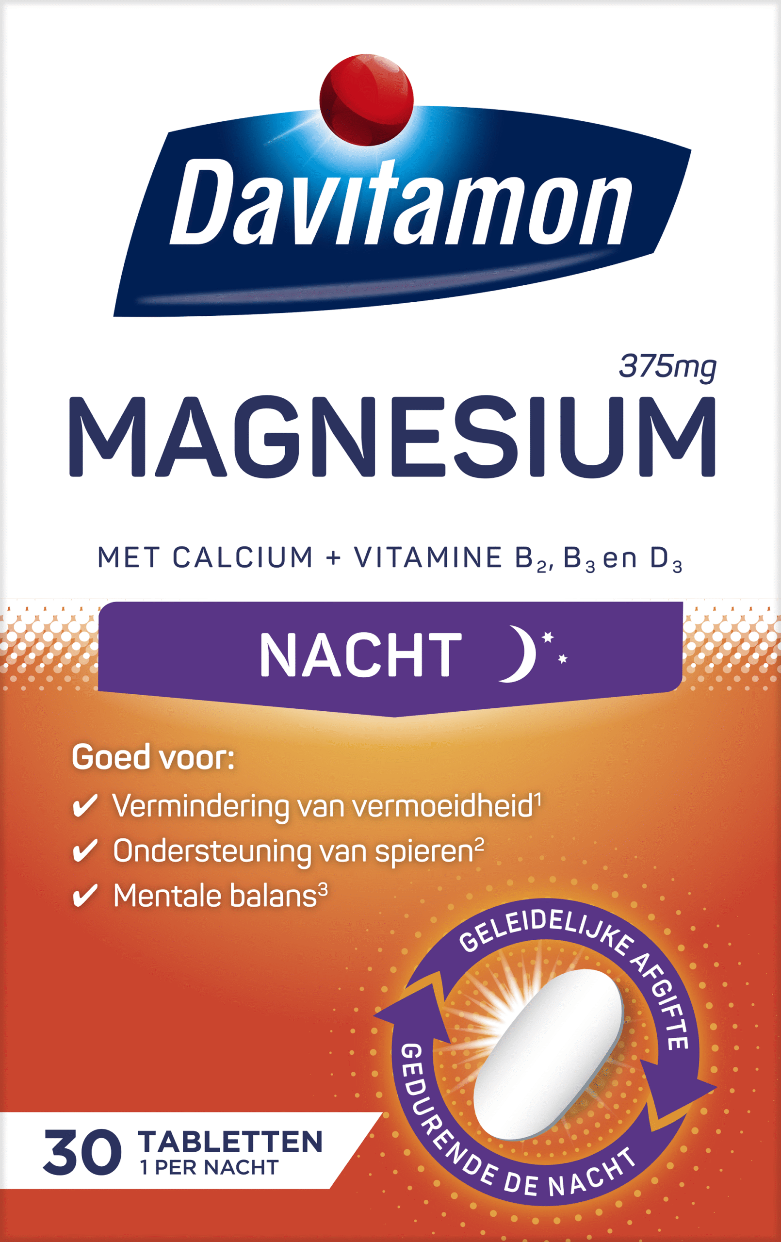 Davitamon Magnesium speciaal voor de nacht