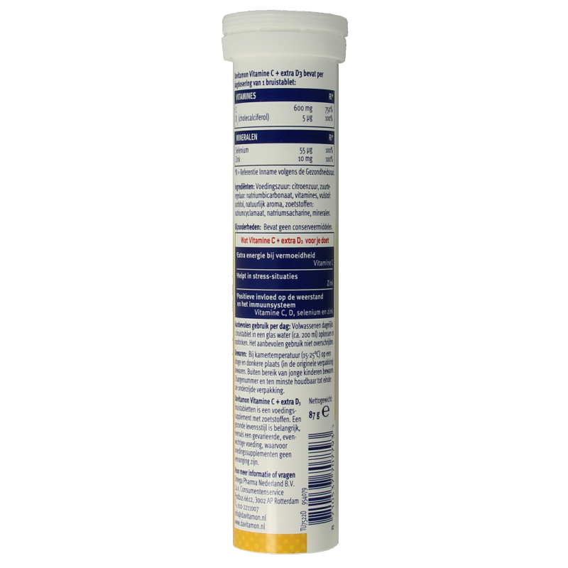 Davitamon Vitamine C & D3 bruistabletten - Afbeelding 2