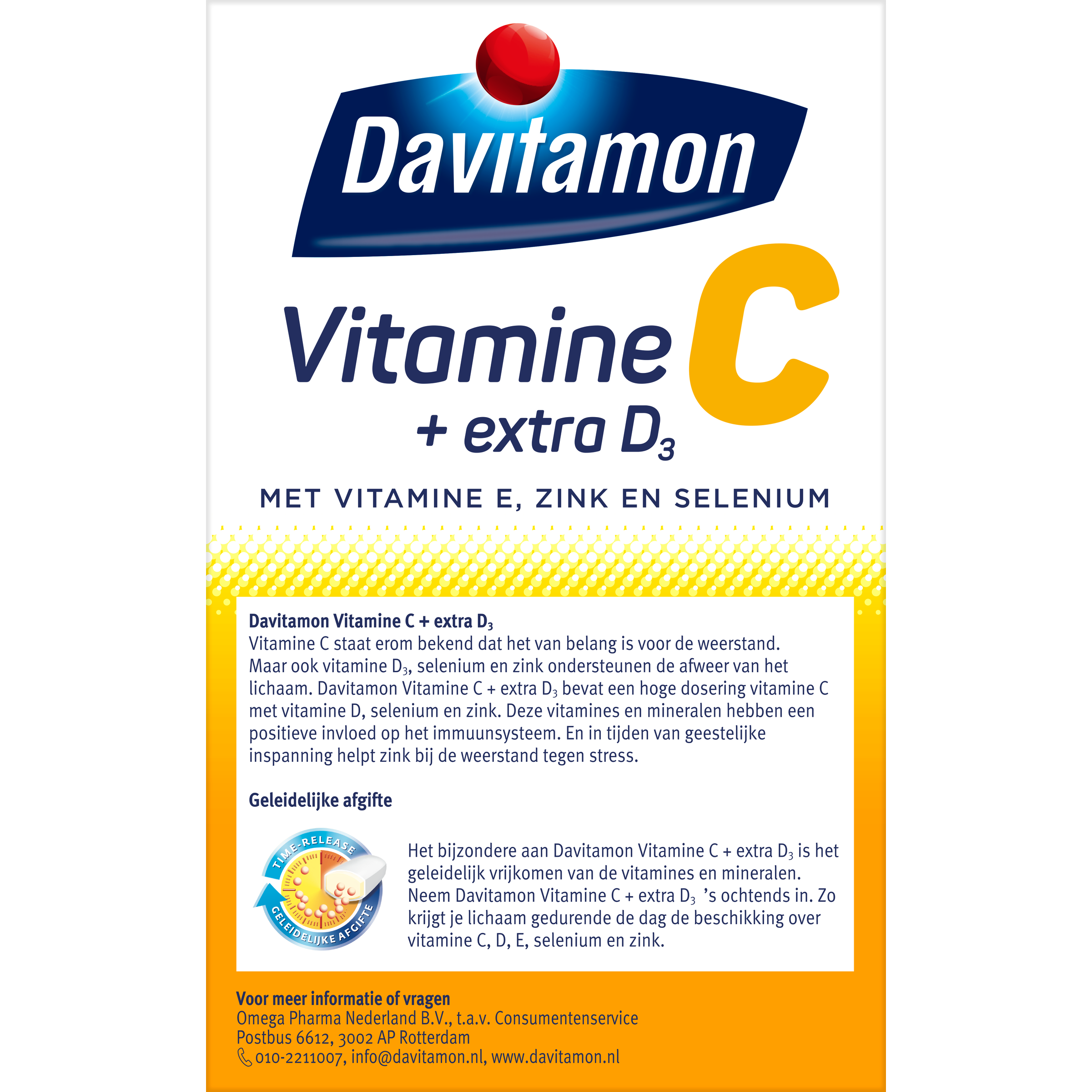 Davitamon Vitamine C time release - Afbeelding 3