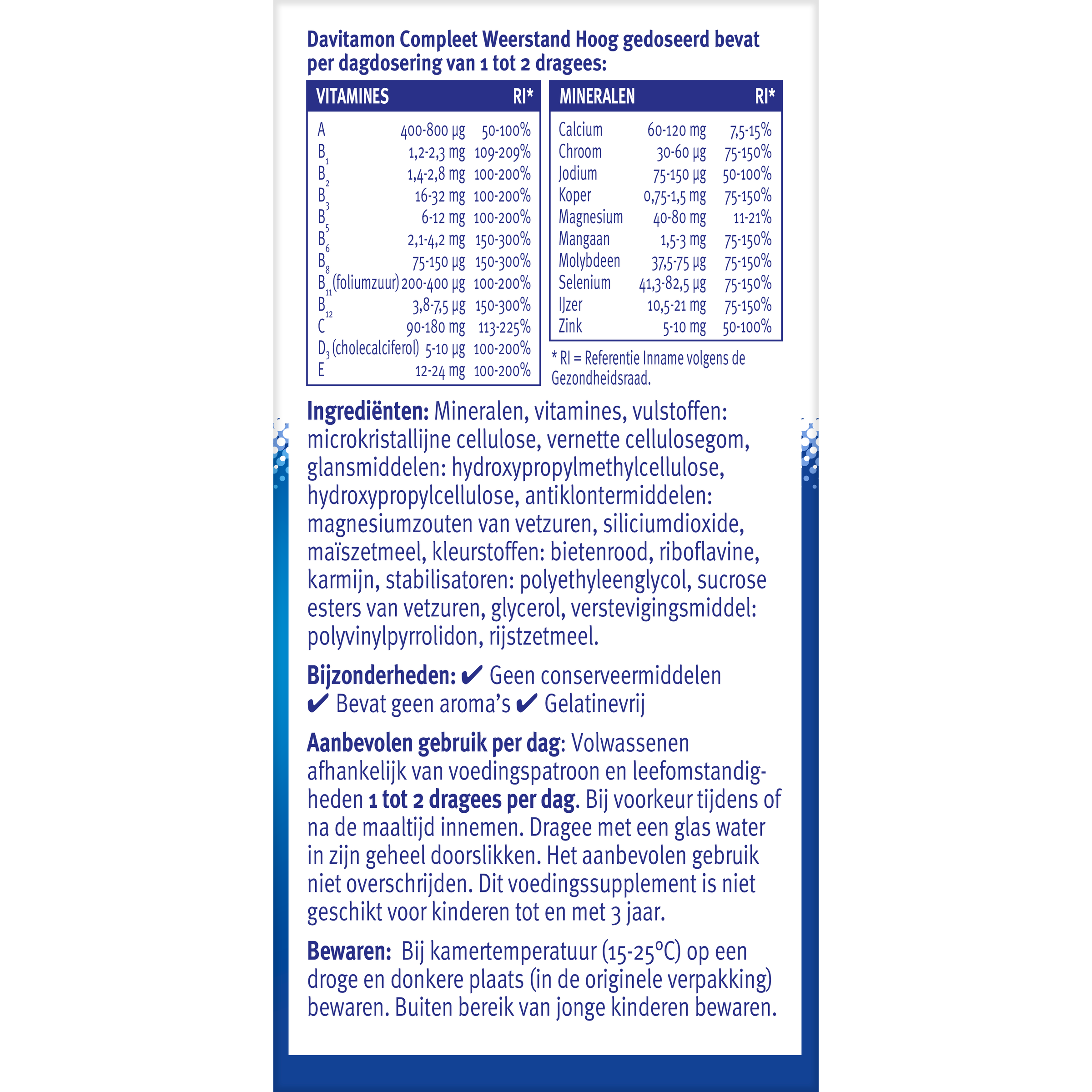 Davitamon Compleet weerstand hoog gedoseerd - Afbeelding 5