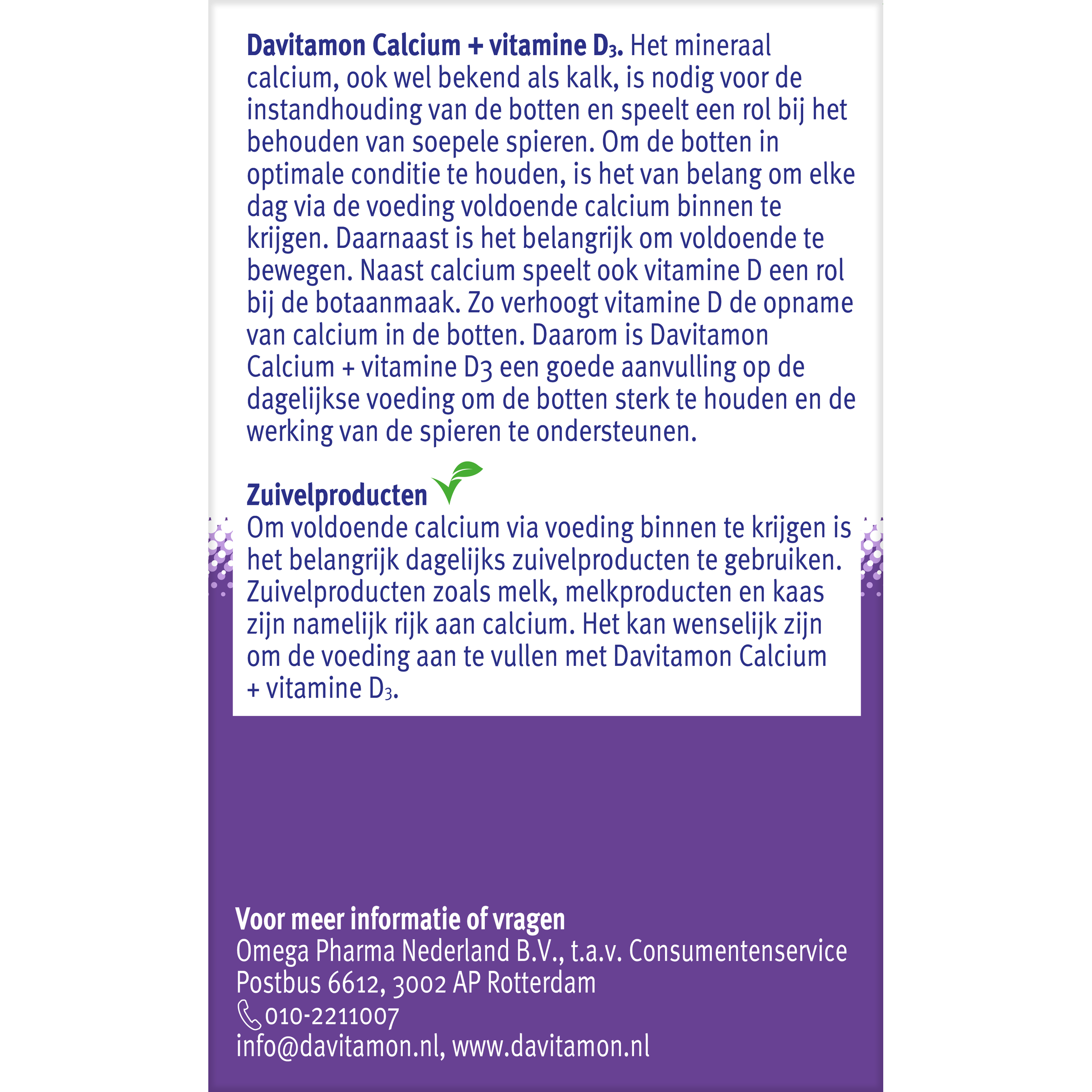 Davitamon Calcium & D3 mint - Afbeelding 3