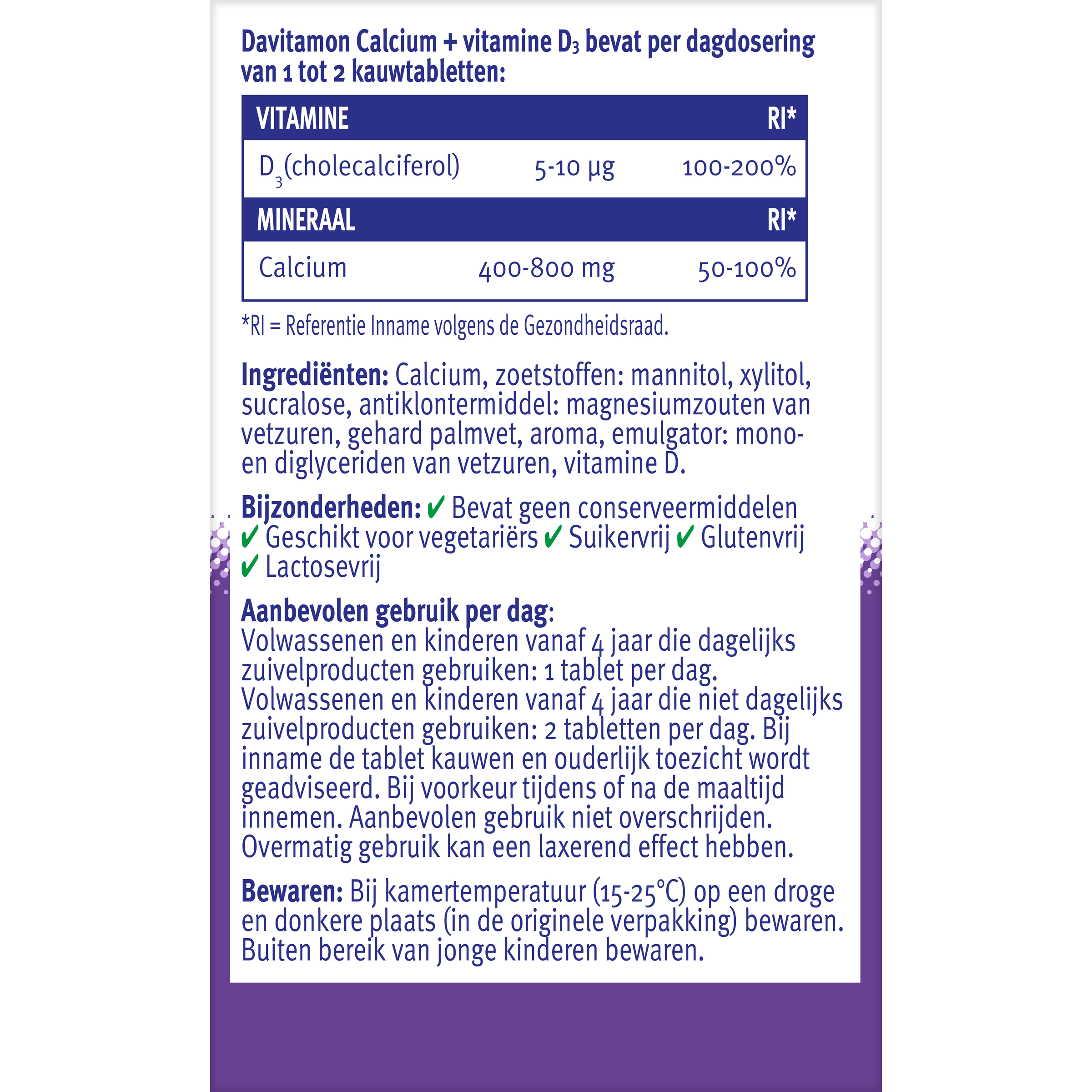 Davitamon Calcium & D3 mint - Afbeelding 5