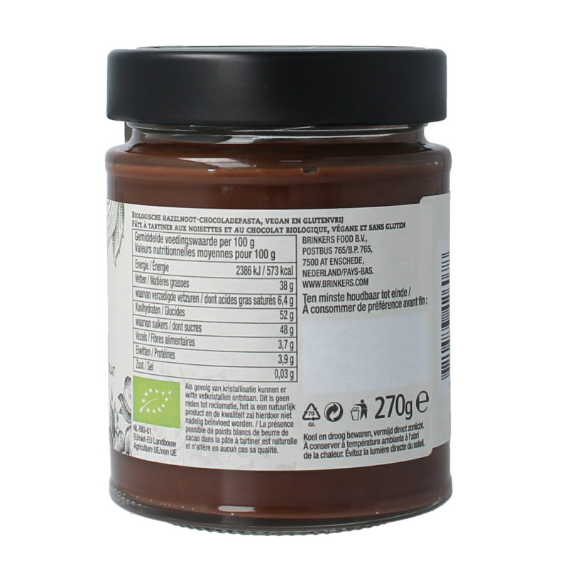 La Vida Hazelnootpasta bio - Afbeelding 3