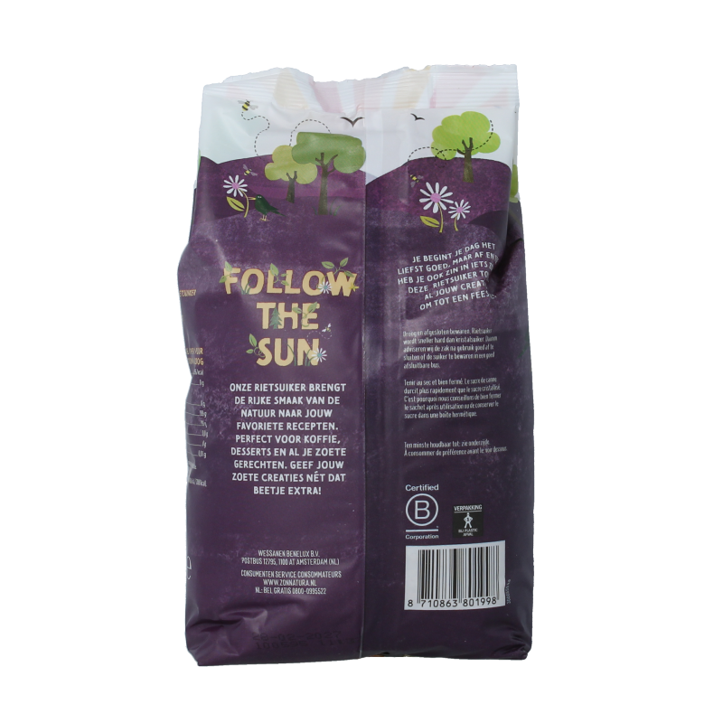 Zonnatura Rietsuiker ruw - Afbeelding 2