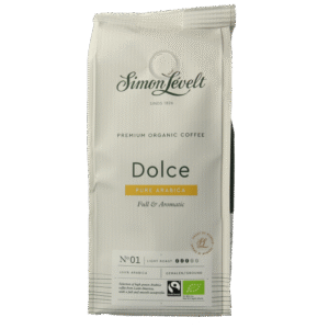 Simon Levelt Cafe organico dolce snelfilter bio