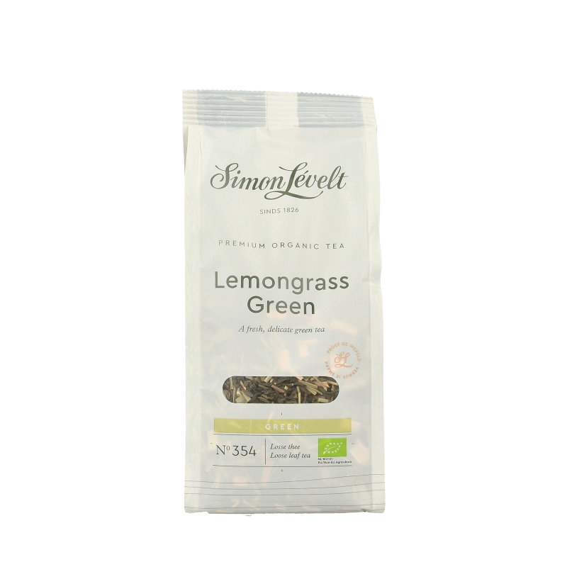 Simon Levelt Lemongrass green tea bio