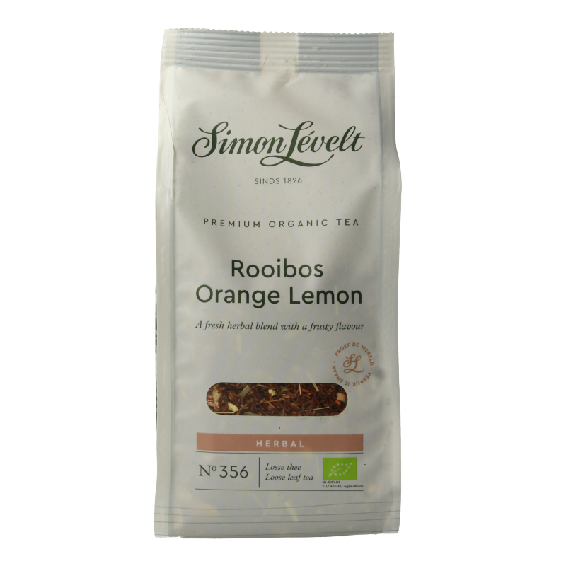 Simon Levelt Rooibos orange lemon bio