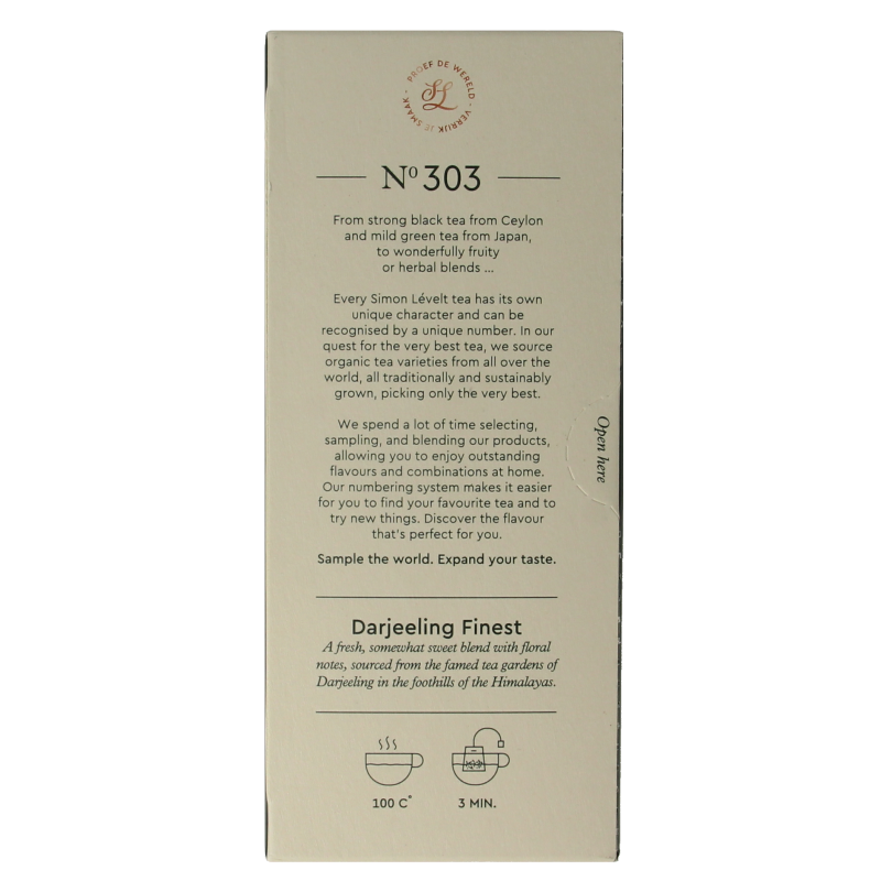 Simon Levelt Darjeeling finest bio - Afbeelding 3