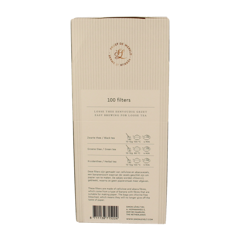 Simon Levelt Theefilter groot papier - Afbeelding 2
