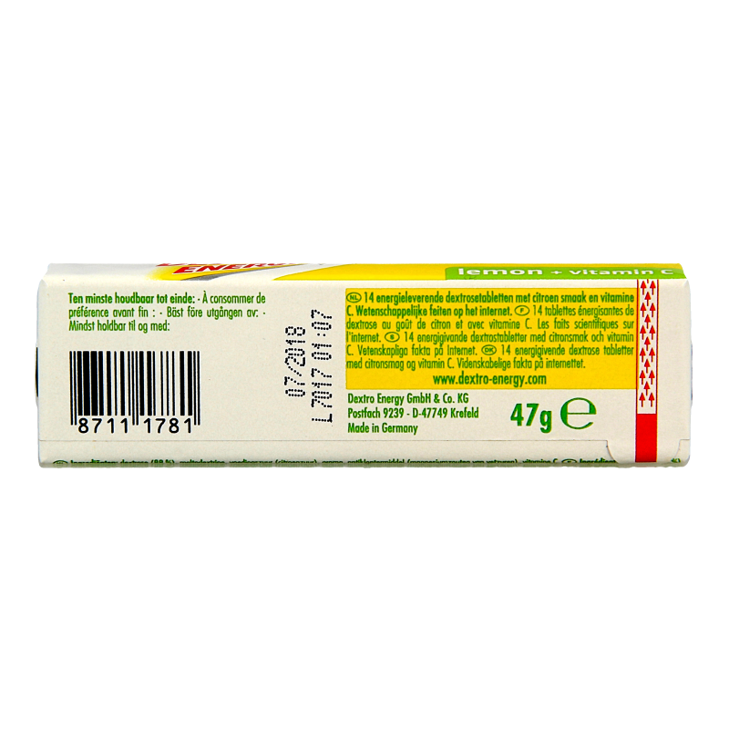 Dextro Citroen tablet met vitamine C 47 gram - Afbeelding 3