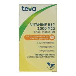Teva Vitamine B12 1000mcg