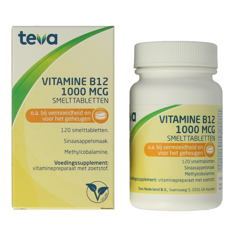 Teva Vitamine B12 1000mcg - Afbeelding 2