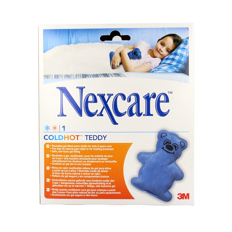 Nexcare Cold hot kruik teddy fluweer