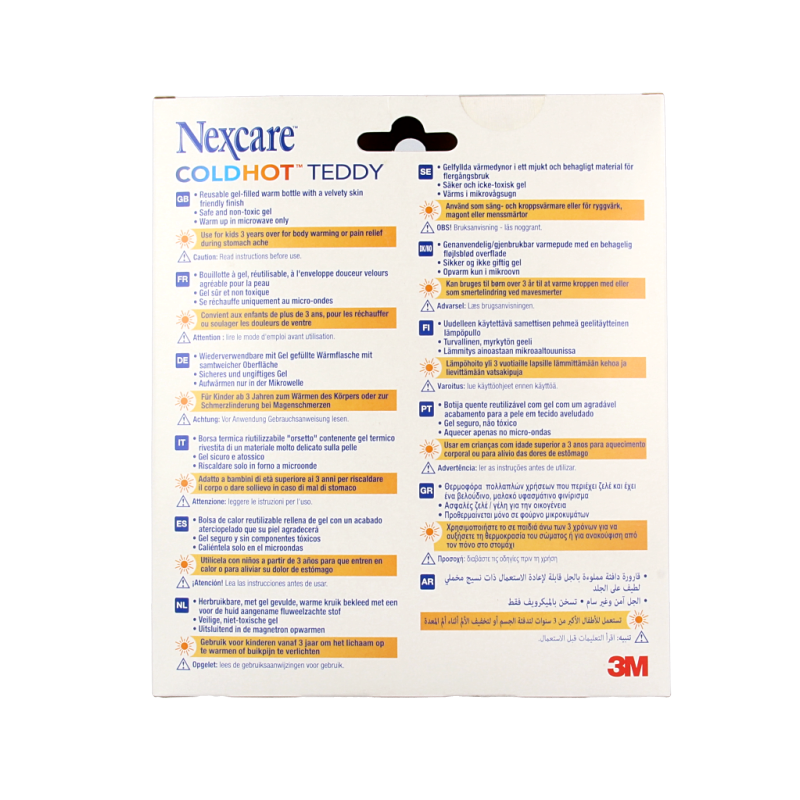 Nexcare Cold hot kruik teddy fluweer - Afbeelding 2