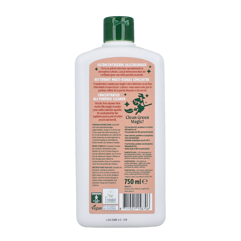 The Good Witch Allesreiniger concentraat white peach - Afbeelding 2