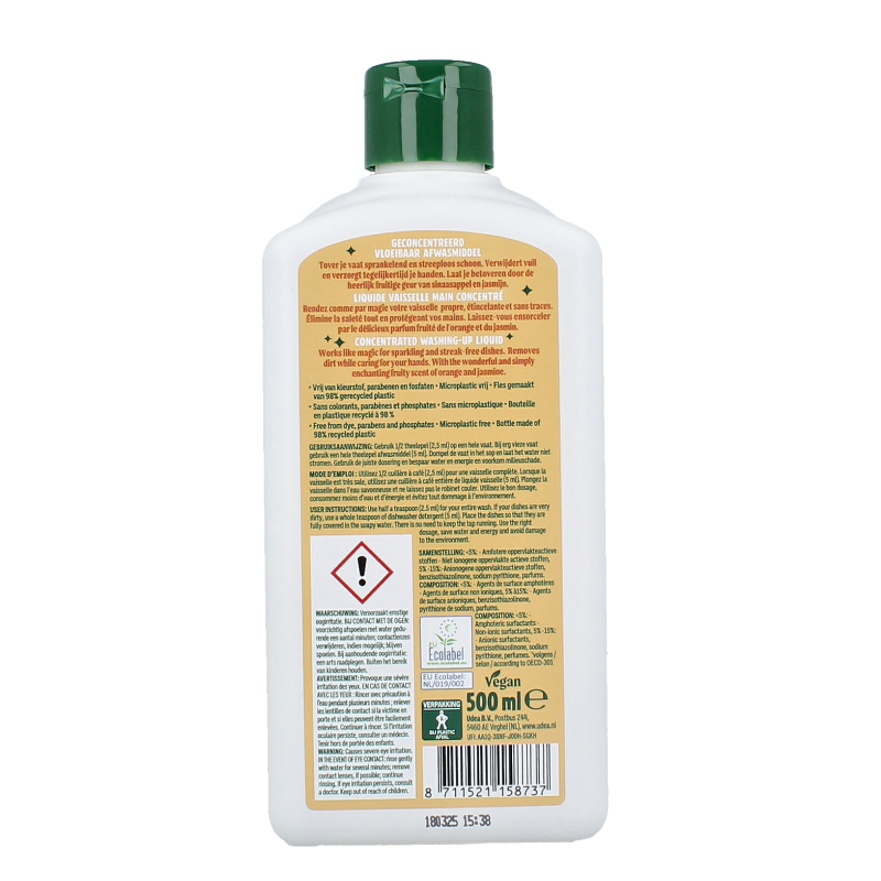 The Good Witch Afwasmiddel sinaasappel jasmijn - Afbeelding 2