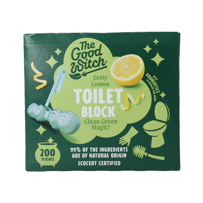 The Good Witch WC-blokje citroen gember