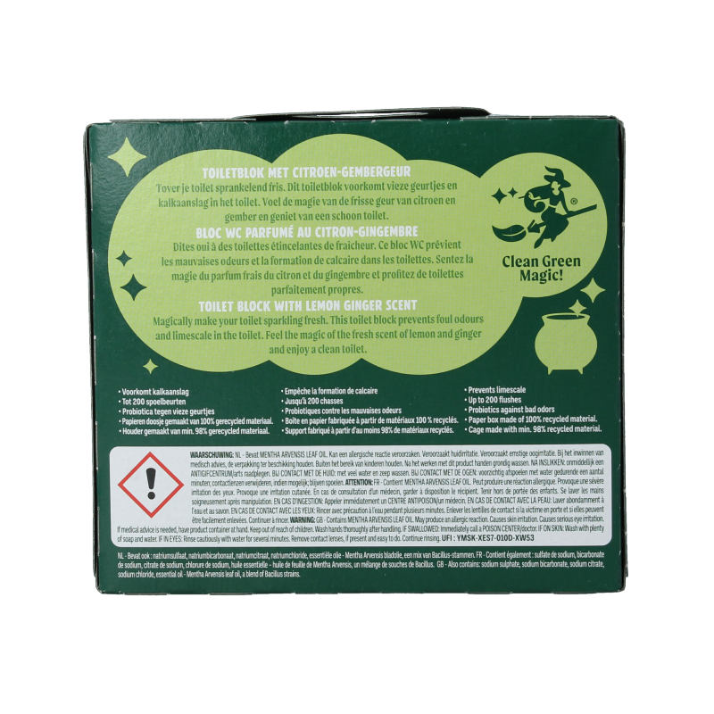 The Good Witch WC-blokje citroen gember - Afbeelding 3