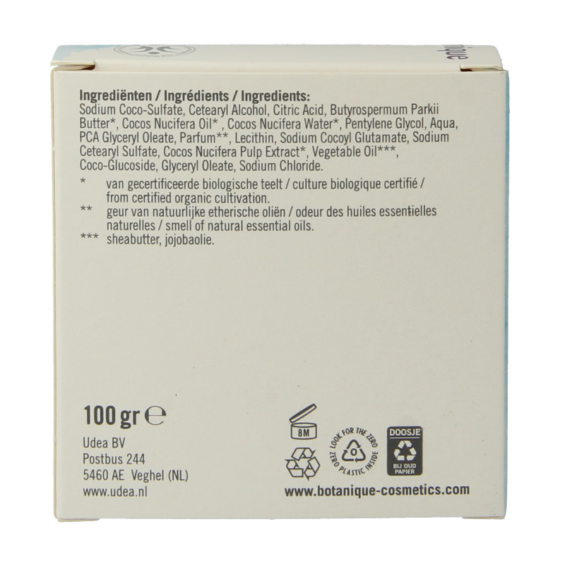 Botanique Body & face bar kokos - Afbeelding 4