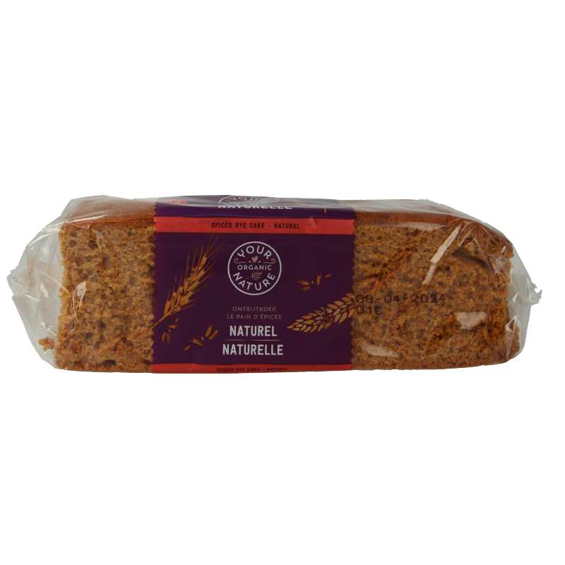 Your Organic Nature Ontbijtkoek naturel bio - Afbeelding 4