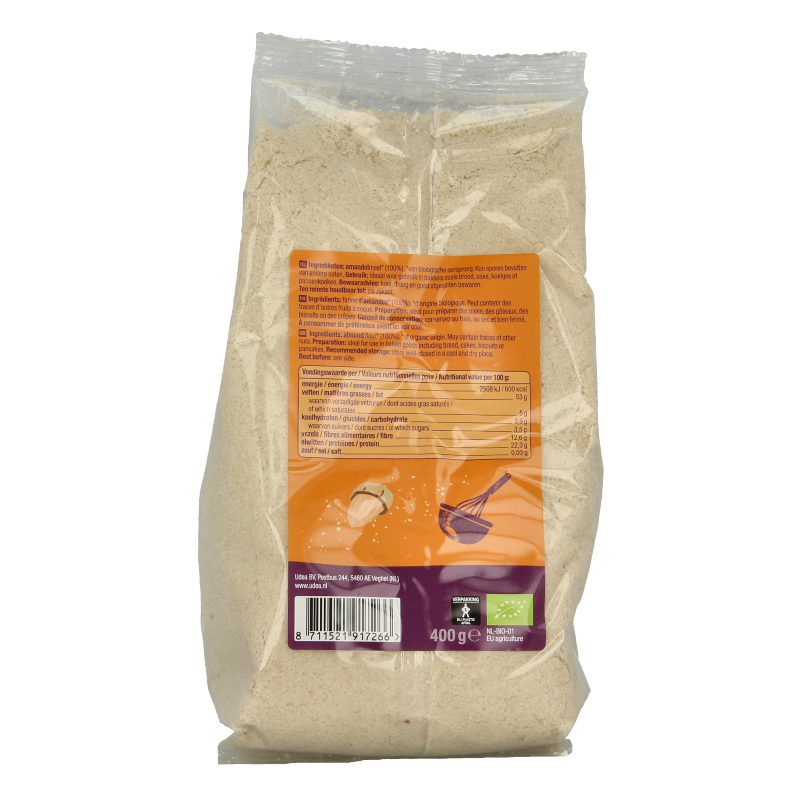 Your Organic Nature Amandelmeel bio - Afbeelding 2