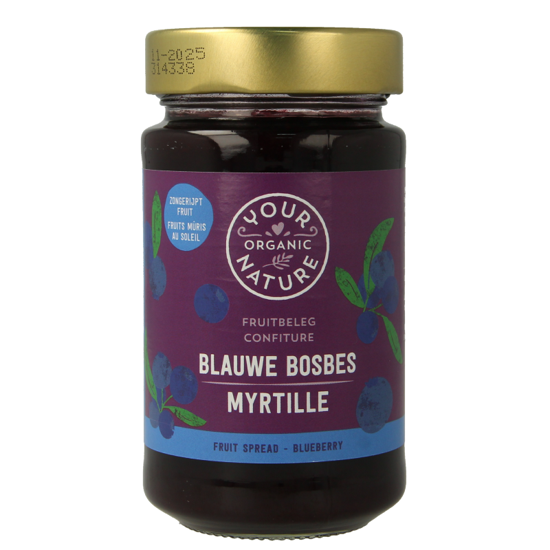 Your Organic Nature Fruit beleg blauwe bosbes bio
