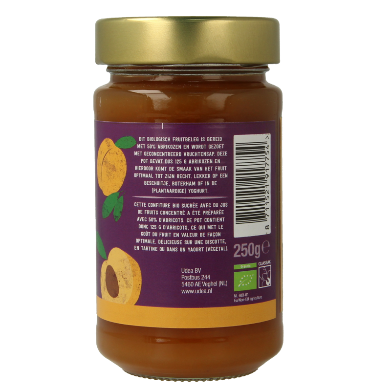 Your Organic Nature Fruit beleg abrikoos bio - Afbeelding 3