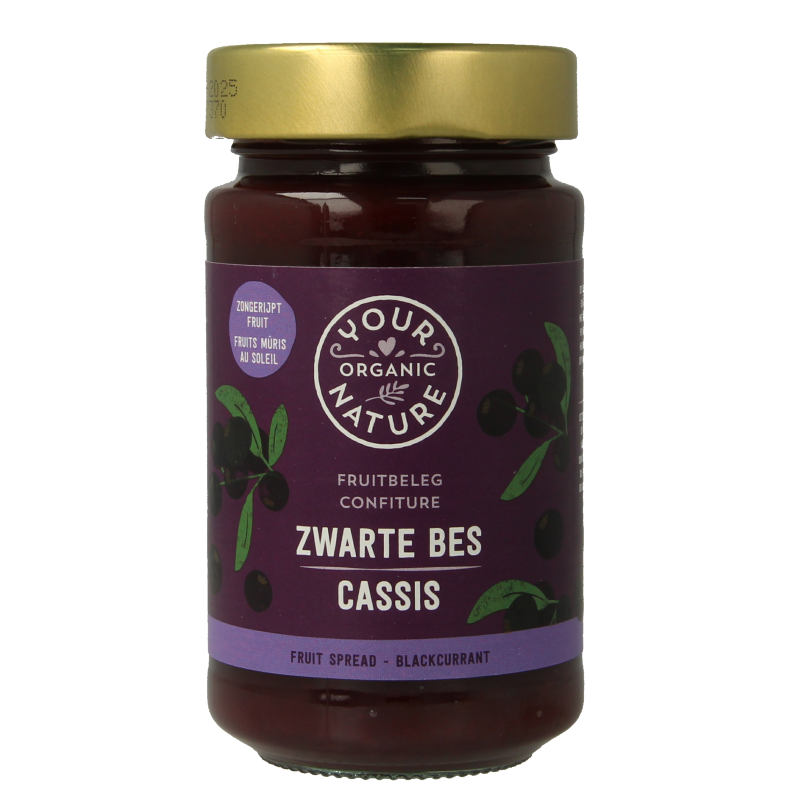 Your Organic Nature Fruit beleg zwarte bes bio