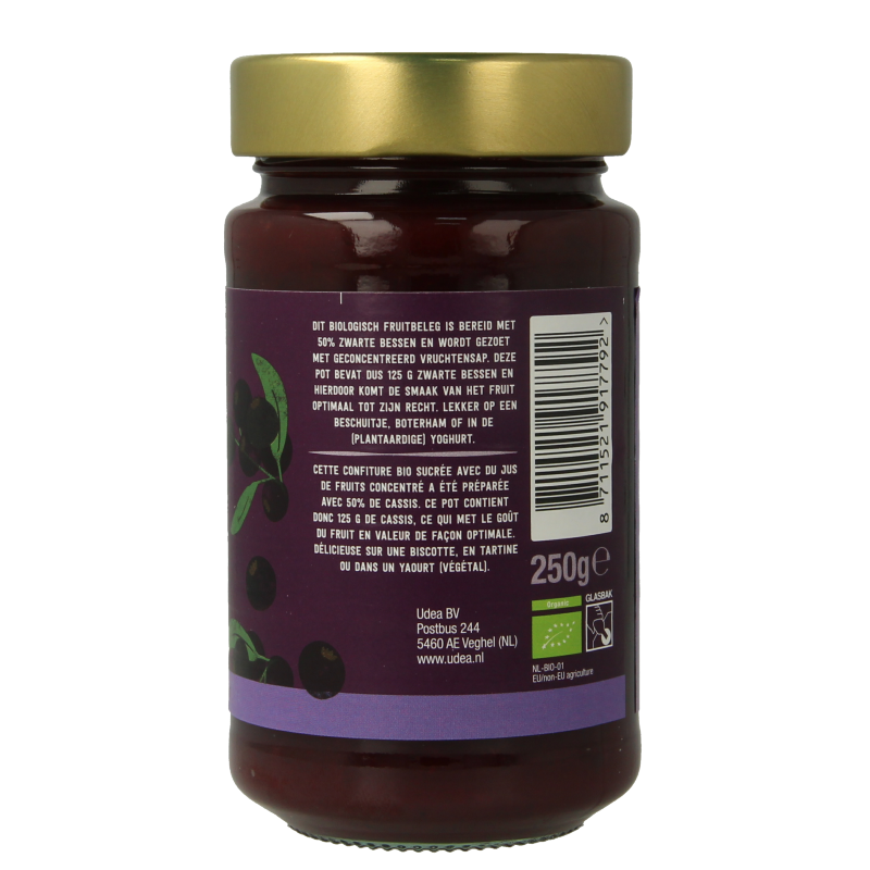 Your Organic Nature Fruit beleg zwarte bes bio - Afbeelding 3