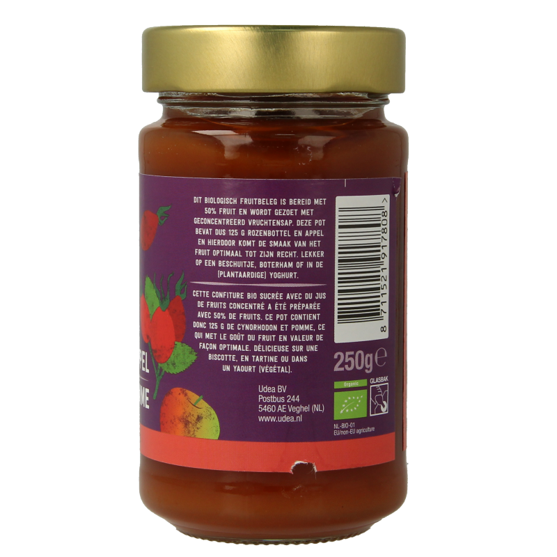Your Organic Nature Fruit beleg rozenbottel bio - Afbeelding 3