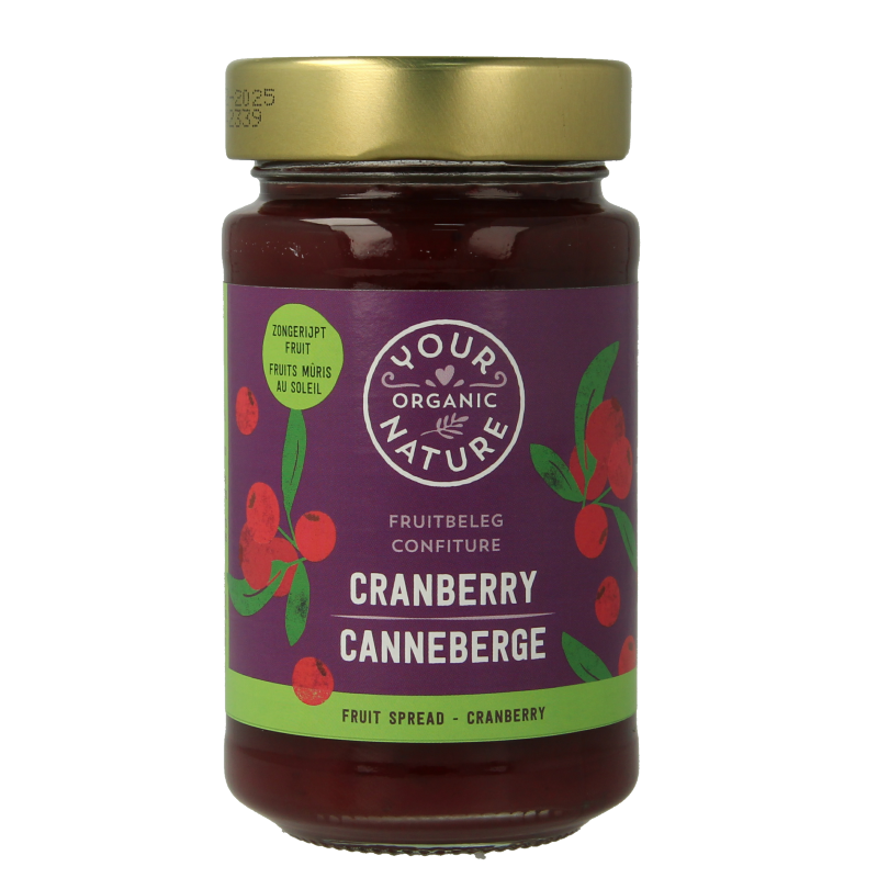 Your Organic Nature Fruit beleg cranberry bio