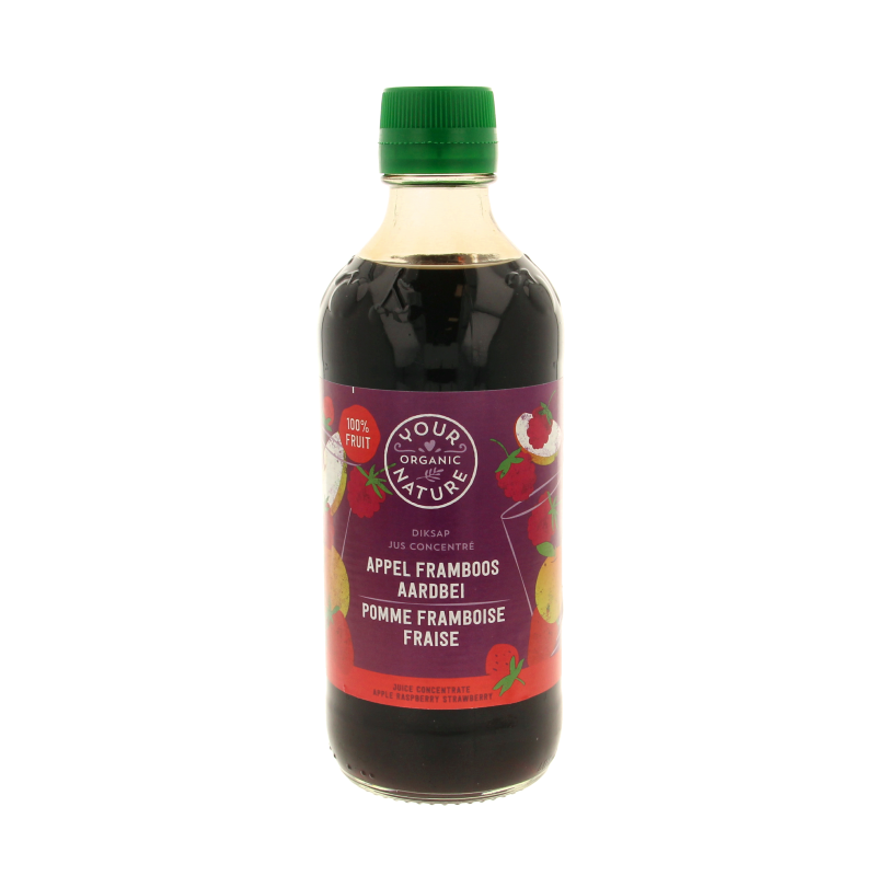 Your Organic Nature Diksap appel framboos aardbei bio