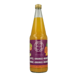 Your Organic Nature Vruchtensap appel ananas mango bio