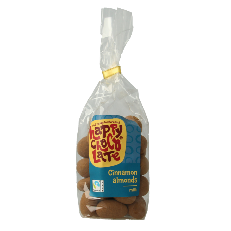 Happy Chocolate Chocolade kaneel amandelen bio