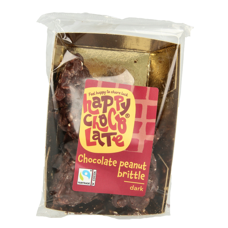 Happy Chocolate Chocolade pindarotsen puur bio