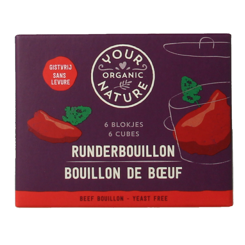 Your Organic Nature Runderbouillon helder zonder gist bio