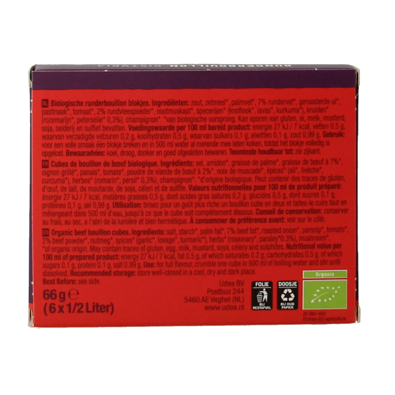 Your Organic Nature Runderbouillon helder zonder gist bio - Afbeelding 3