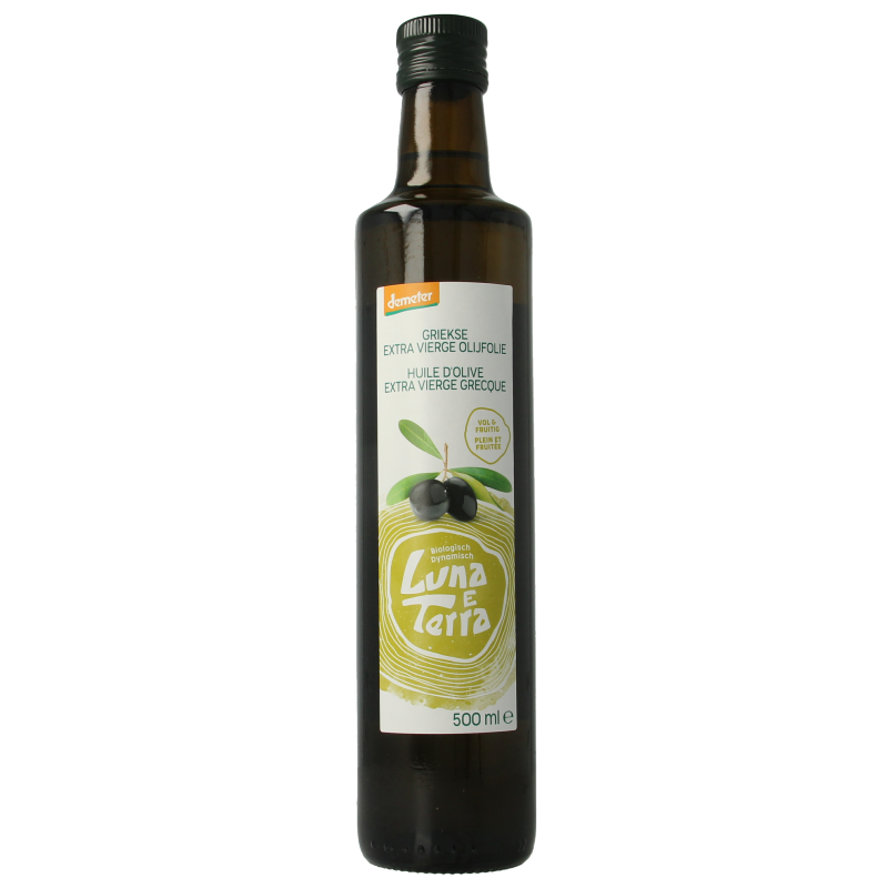 Luna E Terra Olijfolie Grieks extra vierge demeter bio