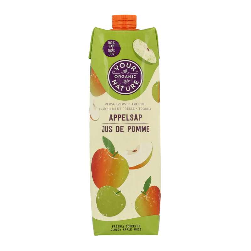 Your Organic Nature Appelsap vers geperst bio