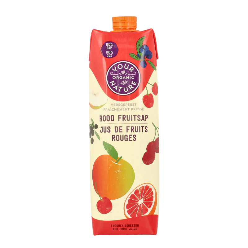 Your Organic Nature Rood fruit sap bio